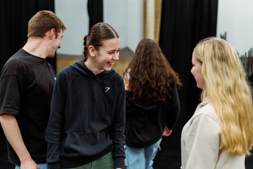 Rehearsals in the Performing Arts Centre