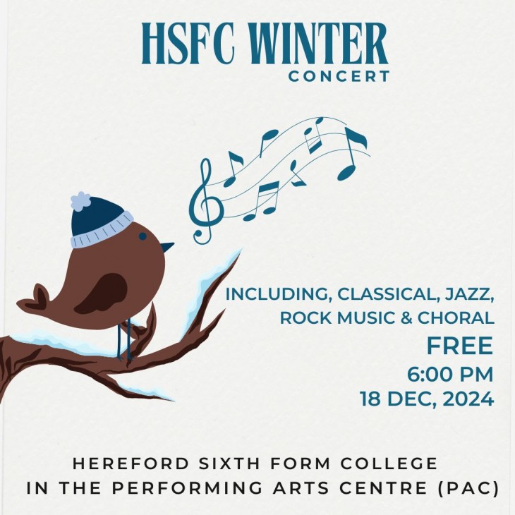 winter concert poster