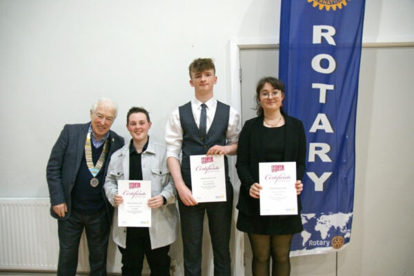 Debate Society at Regional Rotary Competition