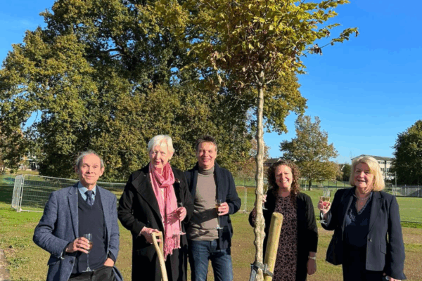 Tree Planting Memorial Takes Place for Founding Principal