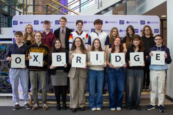 2025 Oxbridge Success at Hereford Sixth Form College