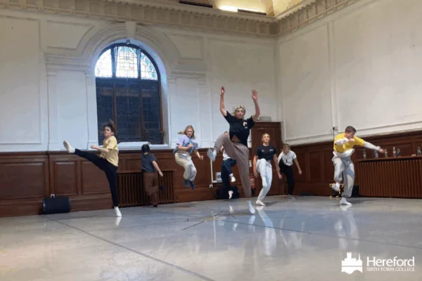 Dance Students Turn Professional For The Day